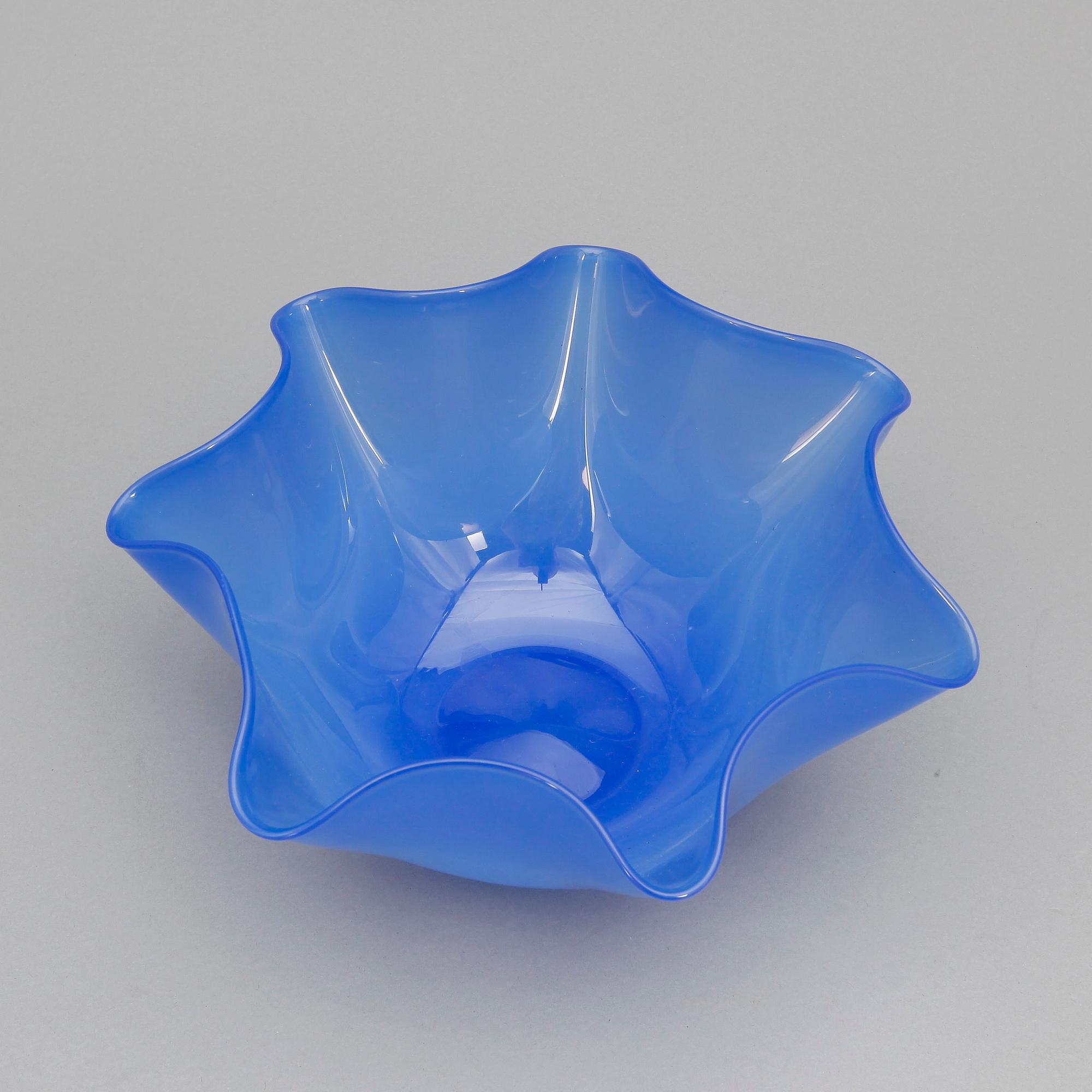 SKÅL, glas, Wilke Adolfsson, signerad och daterad -86.