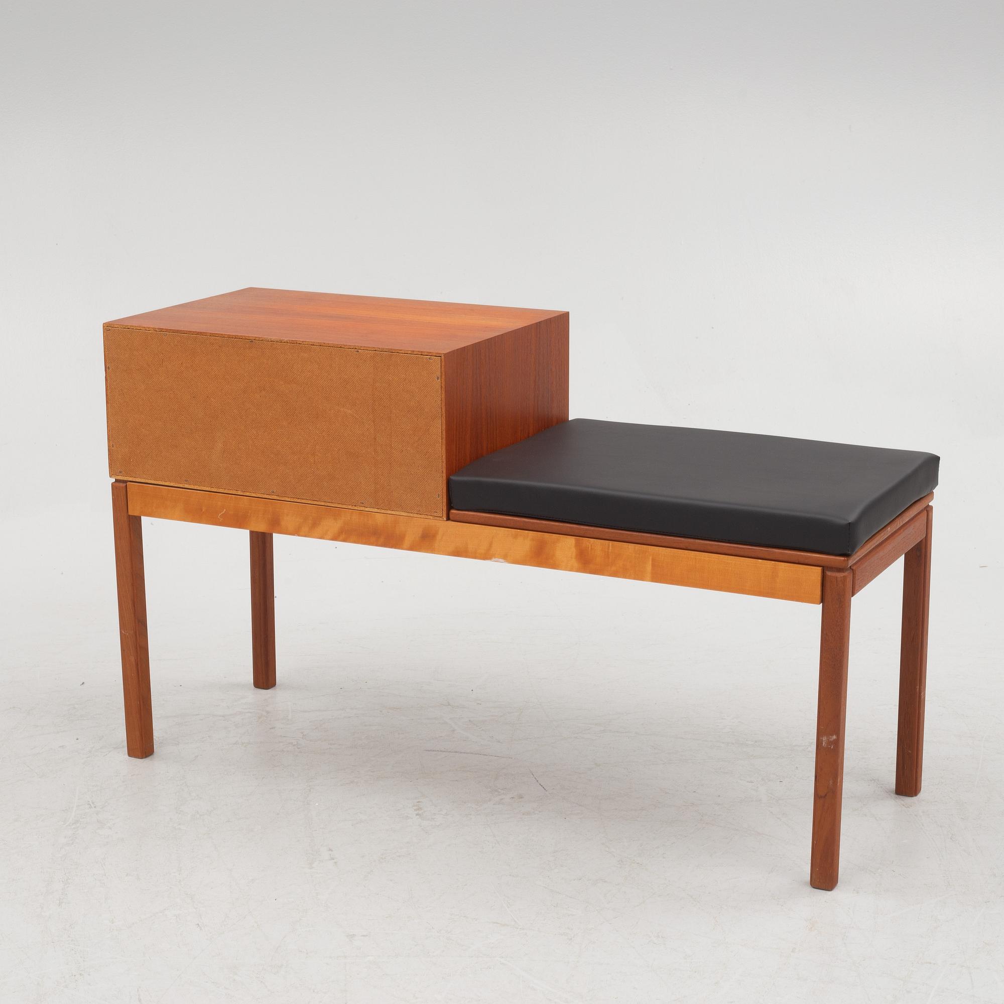 Sven Engström and Gunnar Myrstrand, hall furniture, "Rally" Tingströms, 1950s/60s.