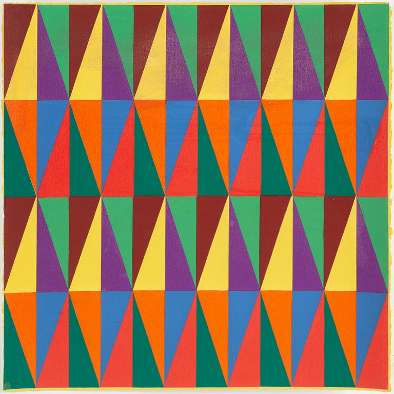 C GÖRAN KARLSSON, färgserigrafier, 2 st, signerade, 112/150, 137/150.