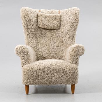 Armchair, Scandinavian Modern, 1940s.