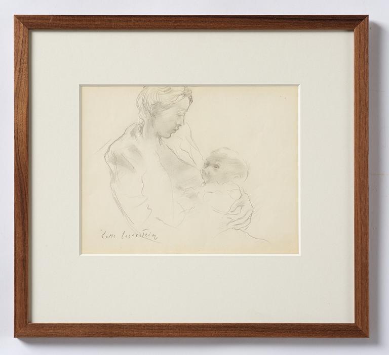 Lotte Laserstein, Mother and child.