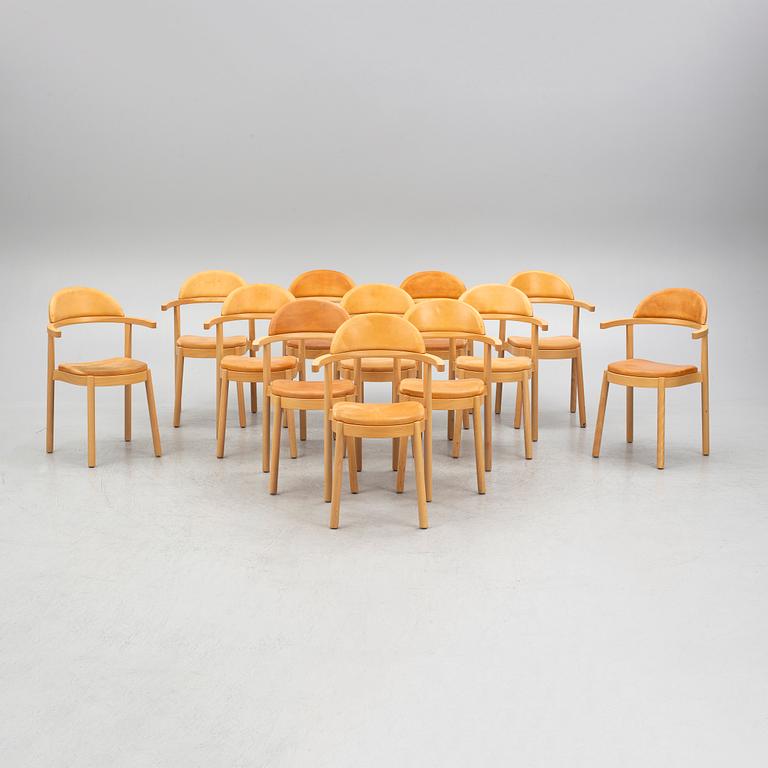 Åke Axelsson, twelve 'SAR' chairs, Gärsnäs, 2000.