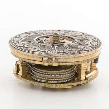 J Tarts pocket watch London 18th century mid / latter part, ca 42 mm.