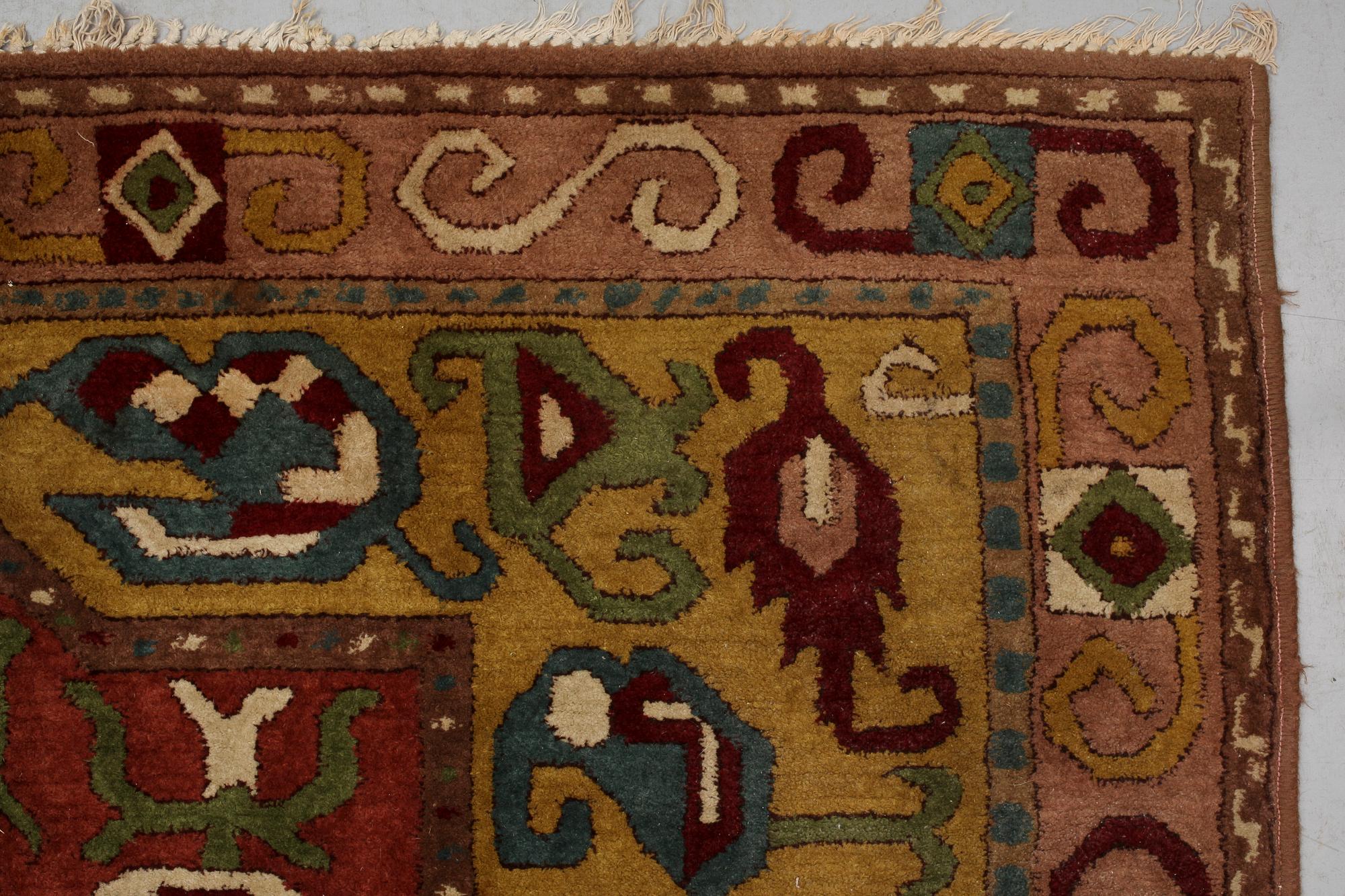 GALLERIMATTA. Antik, Tetex, Tyskland ca 396x132.