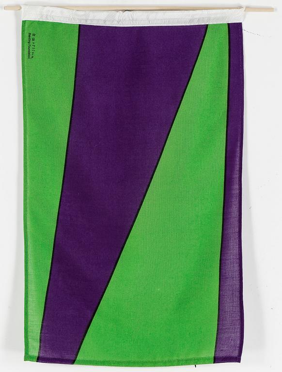 OLLE BAERTLING, flagga, textil, Baertling Foundation.
