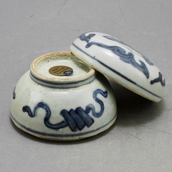 PARTI PORSLIN, 3 delar, Kina, 1700/1800-tal.