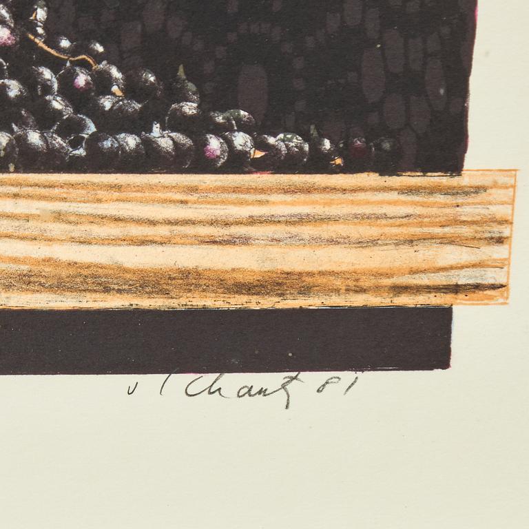 Philip von Schantz, Svarta vinbär (II état).