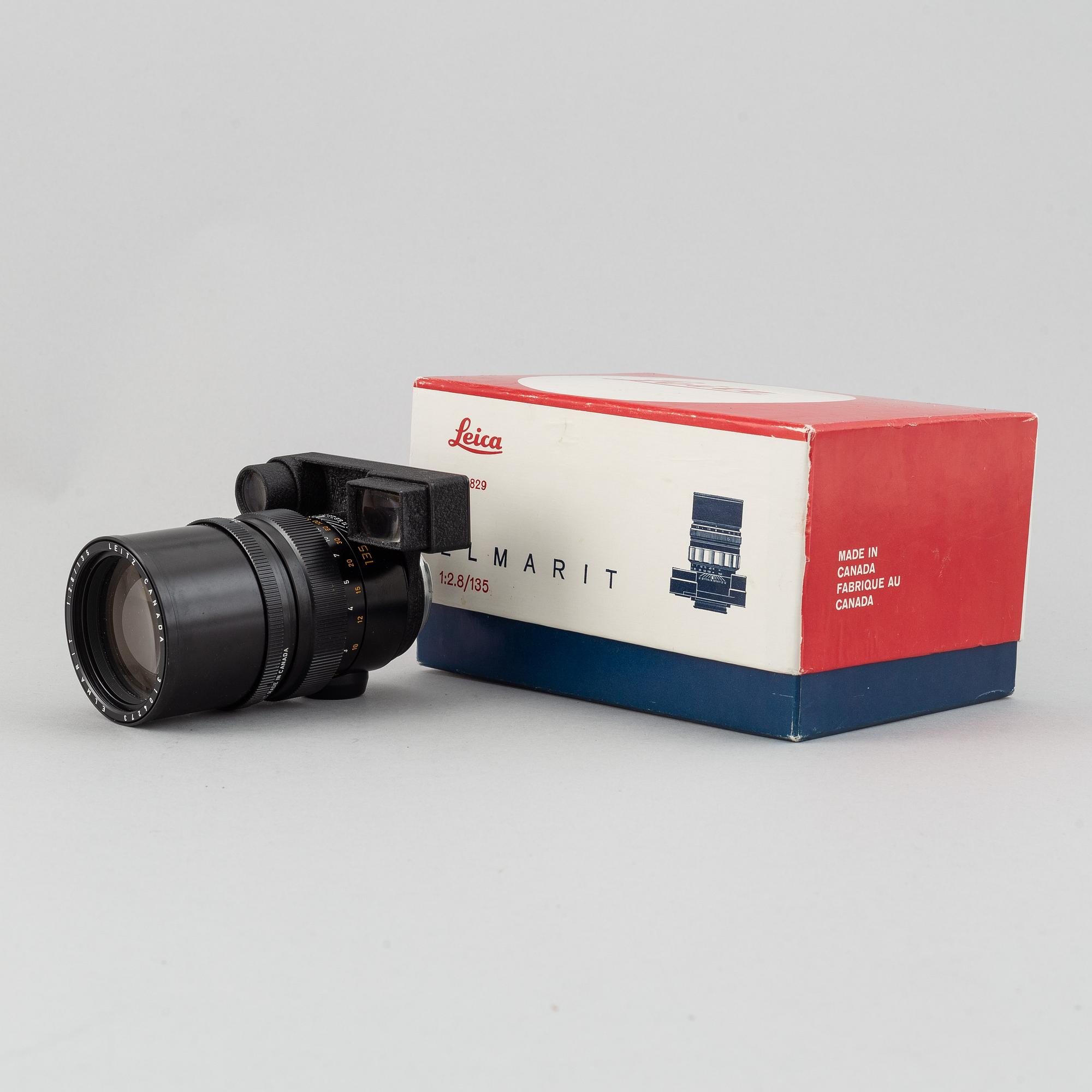 Leitz Canada, Elmarit 1:2,8/135mm, no 3104273, 1981.