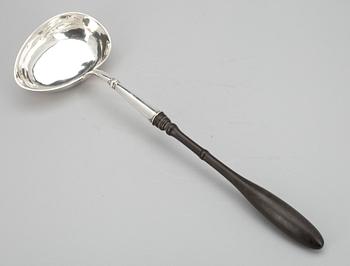 FÖRLÄGGARE, silver, trä. R. Mellin, Helsingfors 1835.