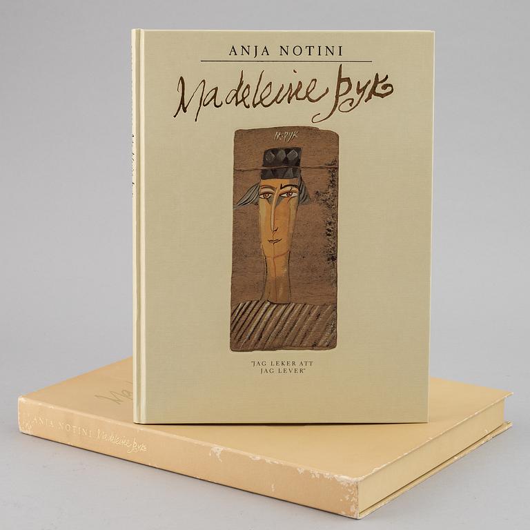 Madeleine Pyk, gouche, lithograph in colours and book.