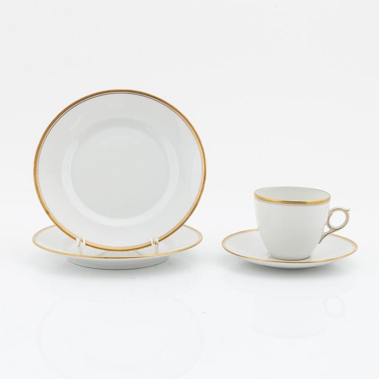 Royal Copenhagen, a 21-piece porcelain coffee service, Denmark.