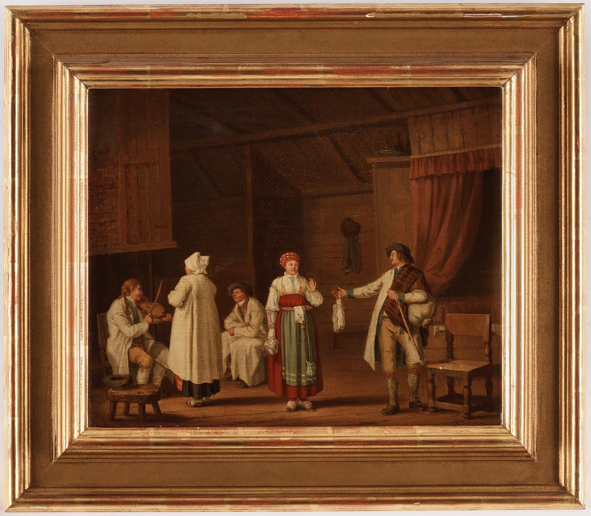 Pehr Hilleström, "Wingåkers-boer".