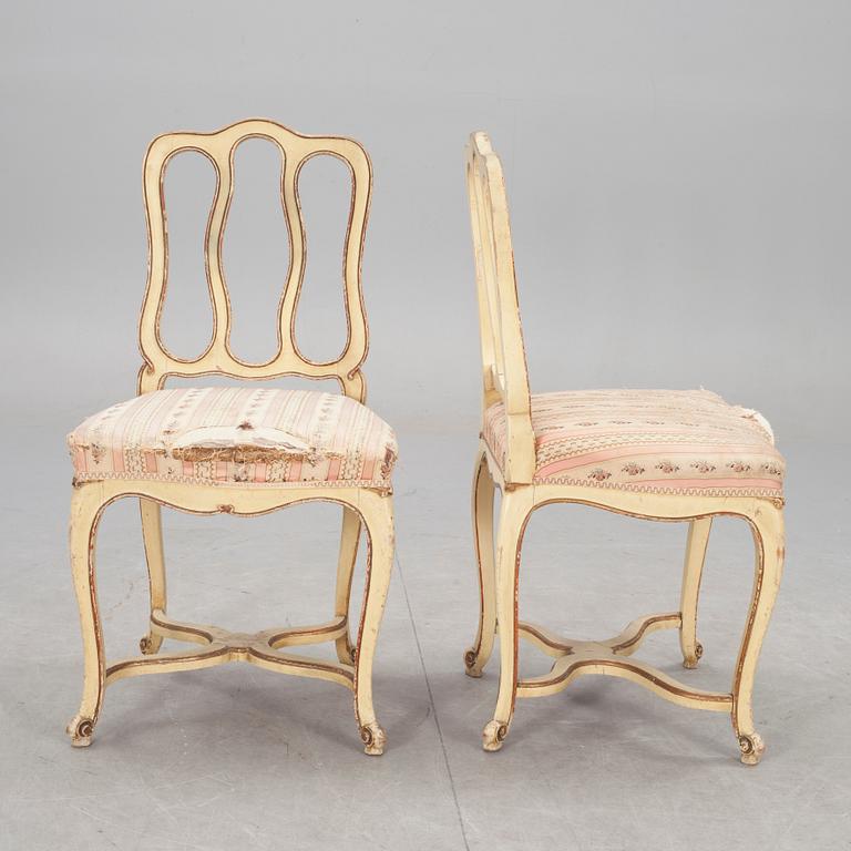 STOLAR, ett par, 1800/1900-tal.