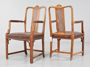 KARMSTOLAR, ett par, "Radio", Nordiska Kompaniet, 1928.