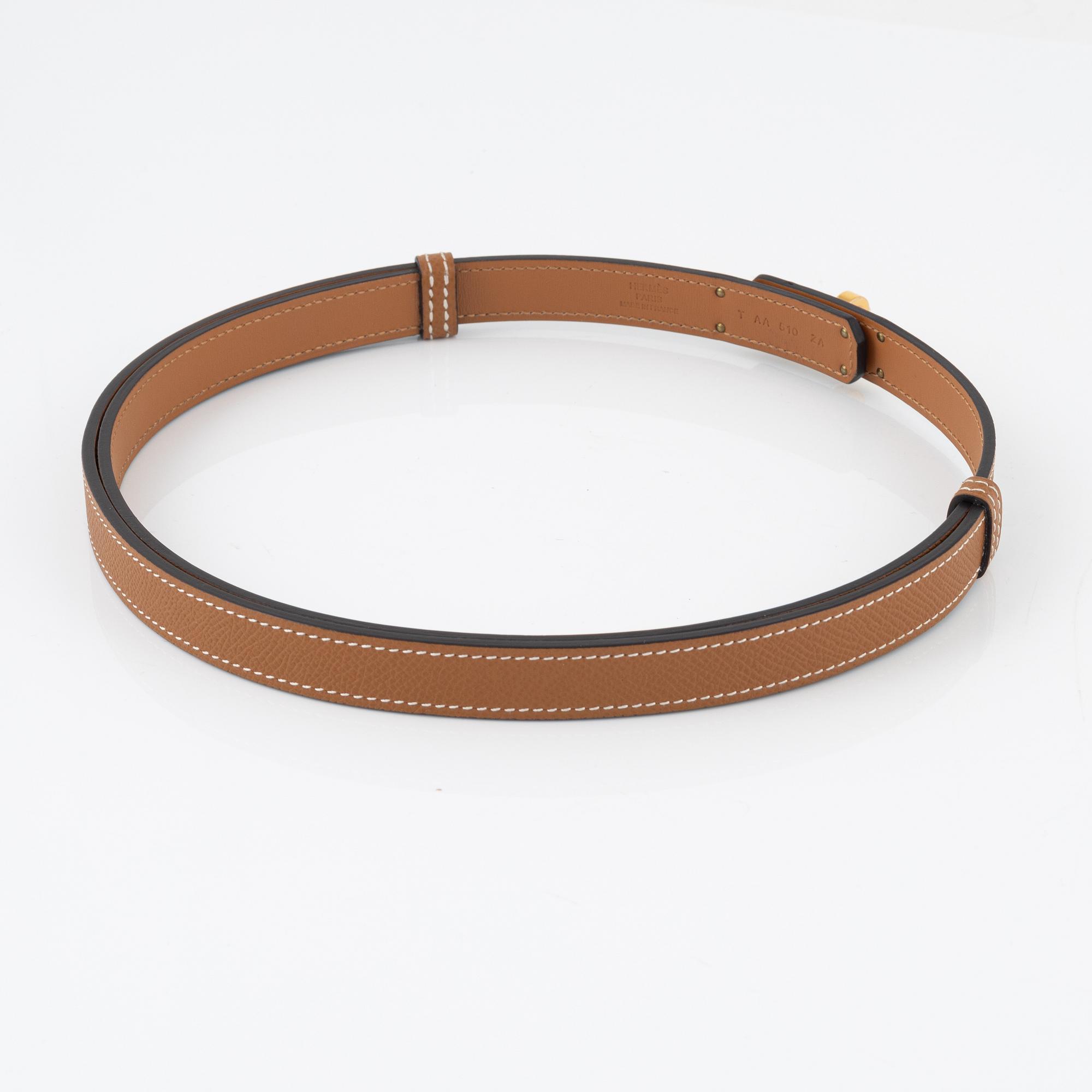 Hermès, belt, "Kelly 18 Belt", 2015.