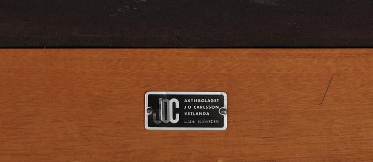 FÅTÖLJ, Karl-Erik Ekselius, JOC Möbler, Vetlanda, 1900-talets andra hälft.