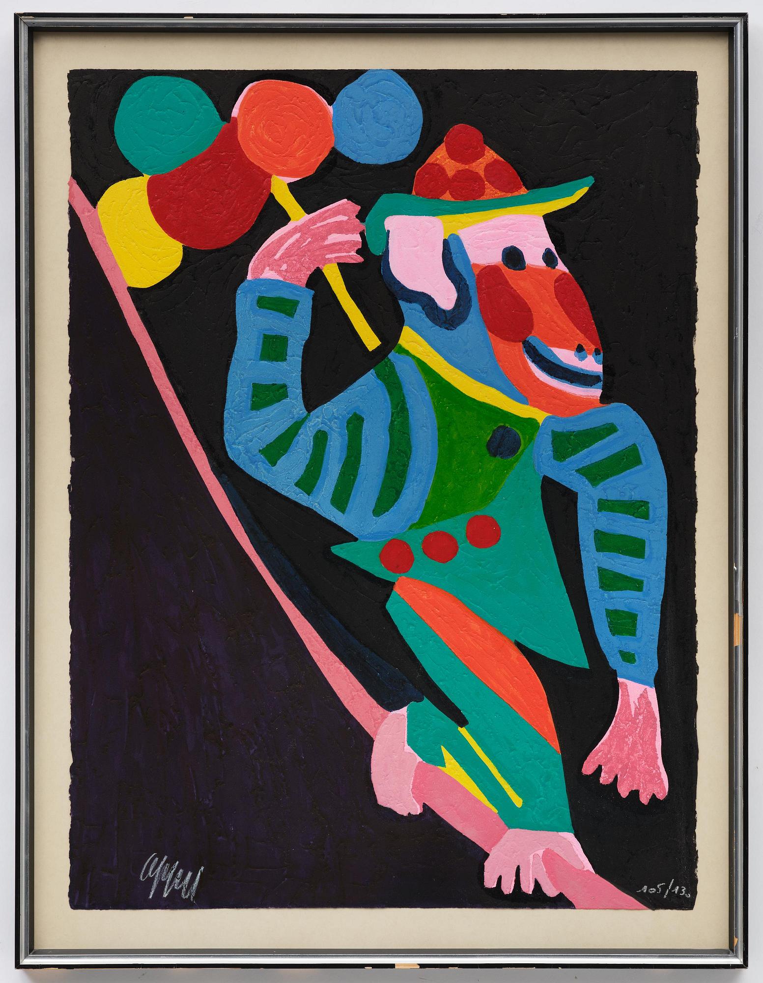Karel Appel, From Circus.