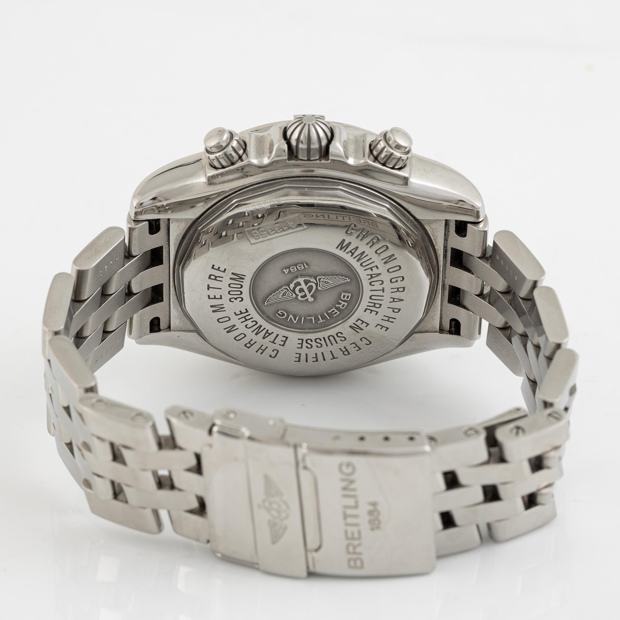 Breitling, Chronomat Evolution, Chronometre, chronograph, wristwatch, 43,7 mm.