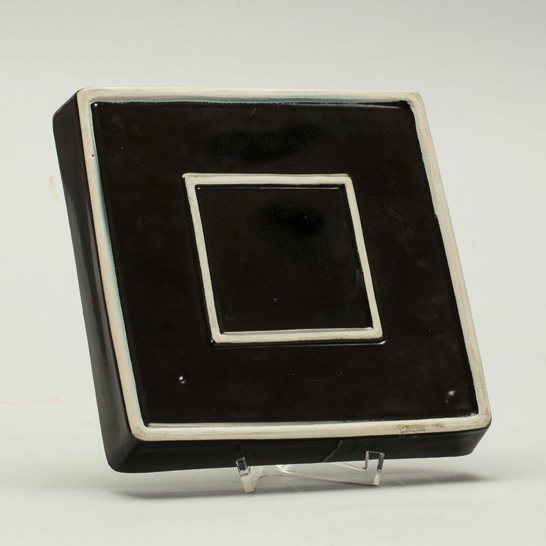ASKFAT, stengods, "Domino", Stig Lindberg, Gustavsberg, 1900-talets andra hälft.