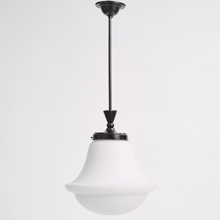Harald Notini, taklampa, modell "6225". Arvid Böhlmarks Lampfabrik, 1920-30-tal.