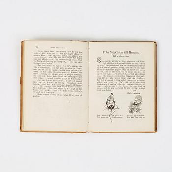 Carl Larsson, CARL LARSSON, illustrated travel story, "Från Stockholm till Messina" (From Stockholm to Messina), 1886.