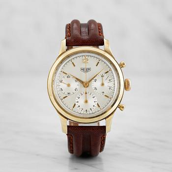 17. HEUER, kronograf.