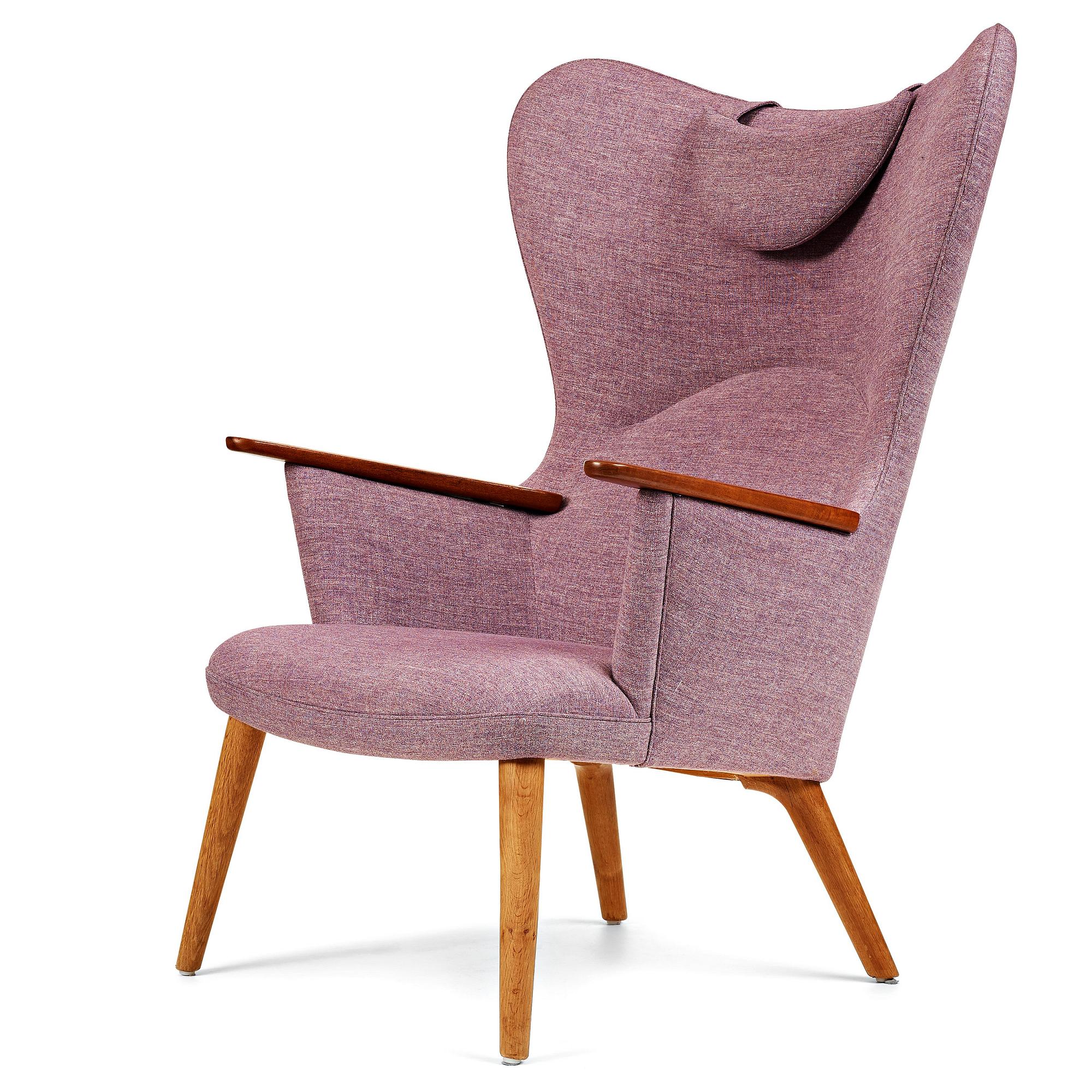 Hans J. Wegner, a "Mama bear", easy chair, model AP27, for AP-stolen, Denmark 1950-60's.