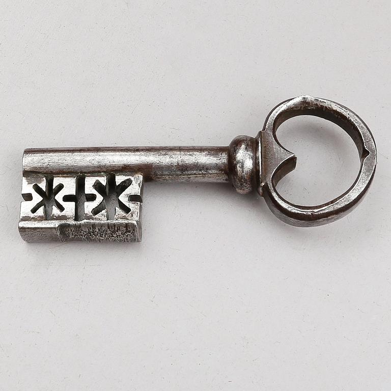 KISTA, järn, barock, 1600-tal.