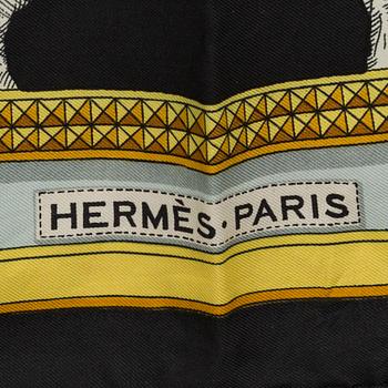 HERMÈS, "Grand Apparat", scarf.