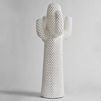 Guido Drocco & Franco Mello, a "Cactus" (Biancocactus) coat hanger/sculpture, ed. 96/250, Gufram, Italy, post 2018.