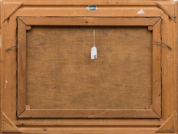 EMIL ZOIR, olja på duk, signerad.