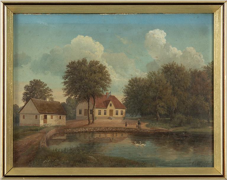 Oscar Magnus Löfdahl, The estate Stackebo.