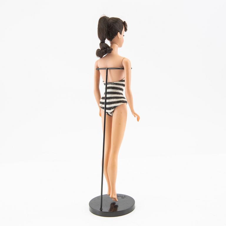 Barbie doll, vinatge "No. 4 Ponytail", Mattel 1960.