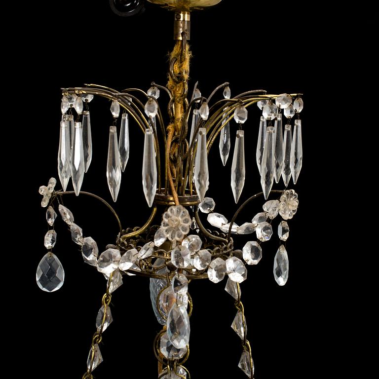 LJUSAMPEL, gustaviansk stil, 1900-tal.