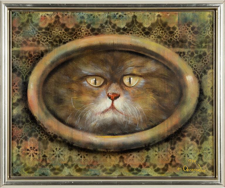 Michael Qvarsebo, Imaginary cat portrait.