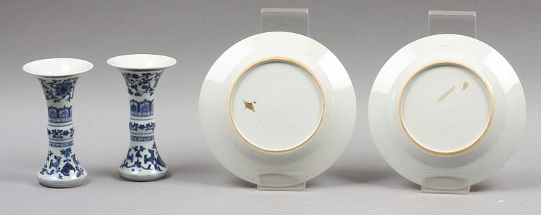 PARTI PORSLIN, 4 delar. Kina.