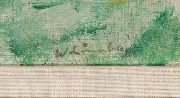 William Lönnberg, öljy kankaalle, signeerattu.