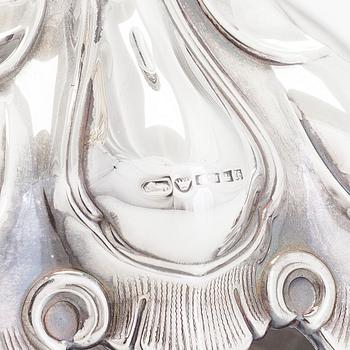 Kandelaber och ljusstake, silver, Kultakeskus, Tavastehus 1953-1972.