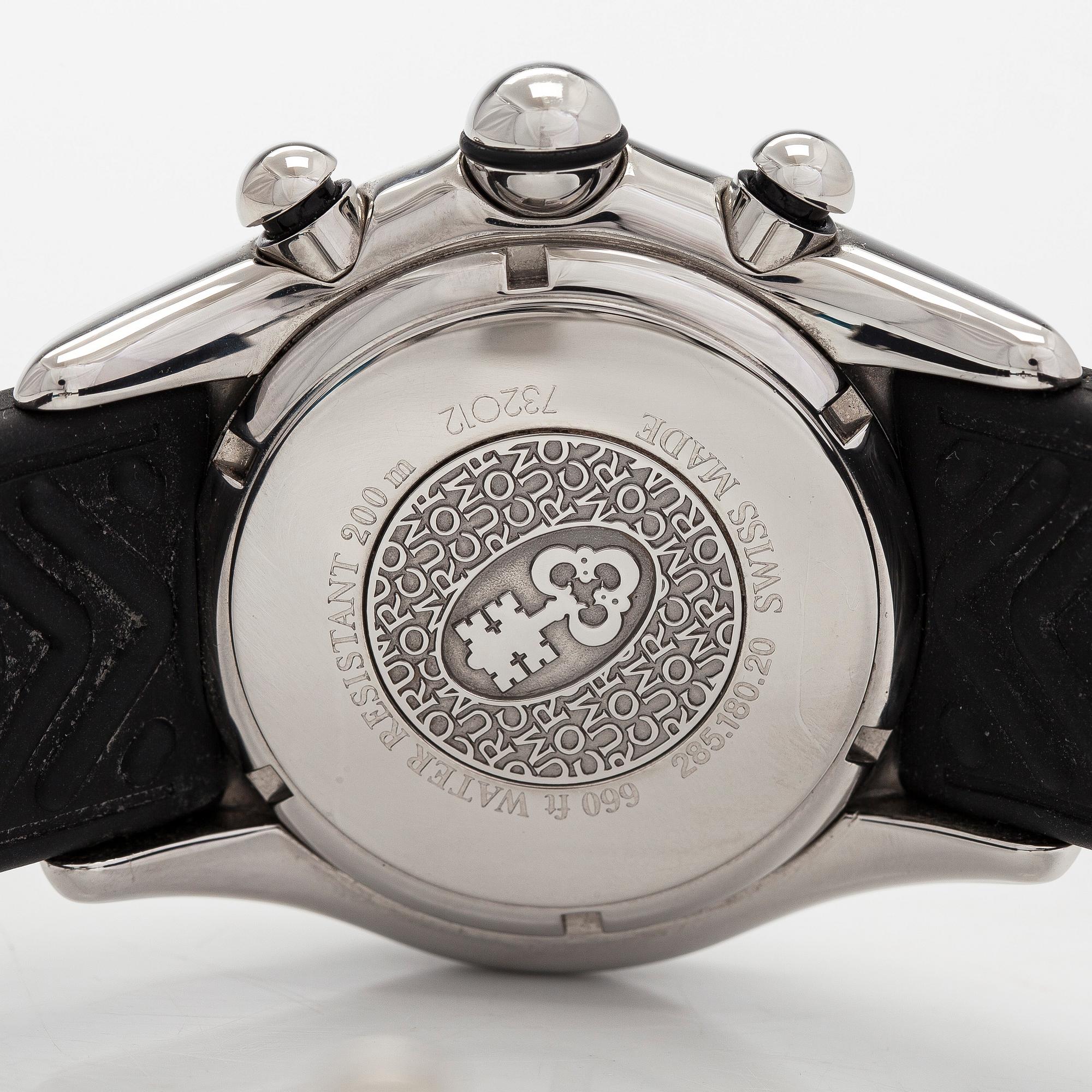 Corum, Bubble, kronografi, rannekello, 45 mm.