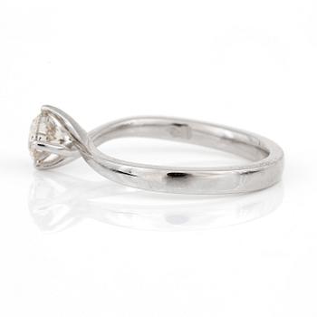 RING, med briljantslipad diamant, ca 0,60 ct.