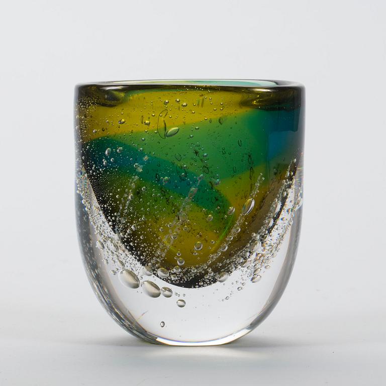 VAS, glas, "Gallax" Hanne Dreutler, Studio Åhus.