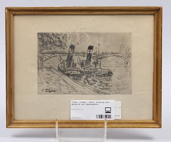 SIGNAC, PAUL, etsning och akvatint på japanpapper. 