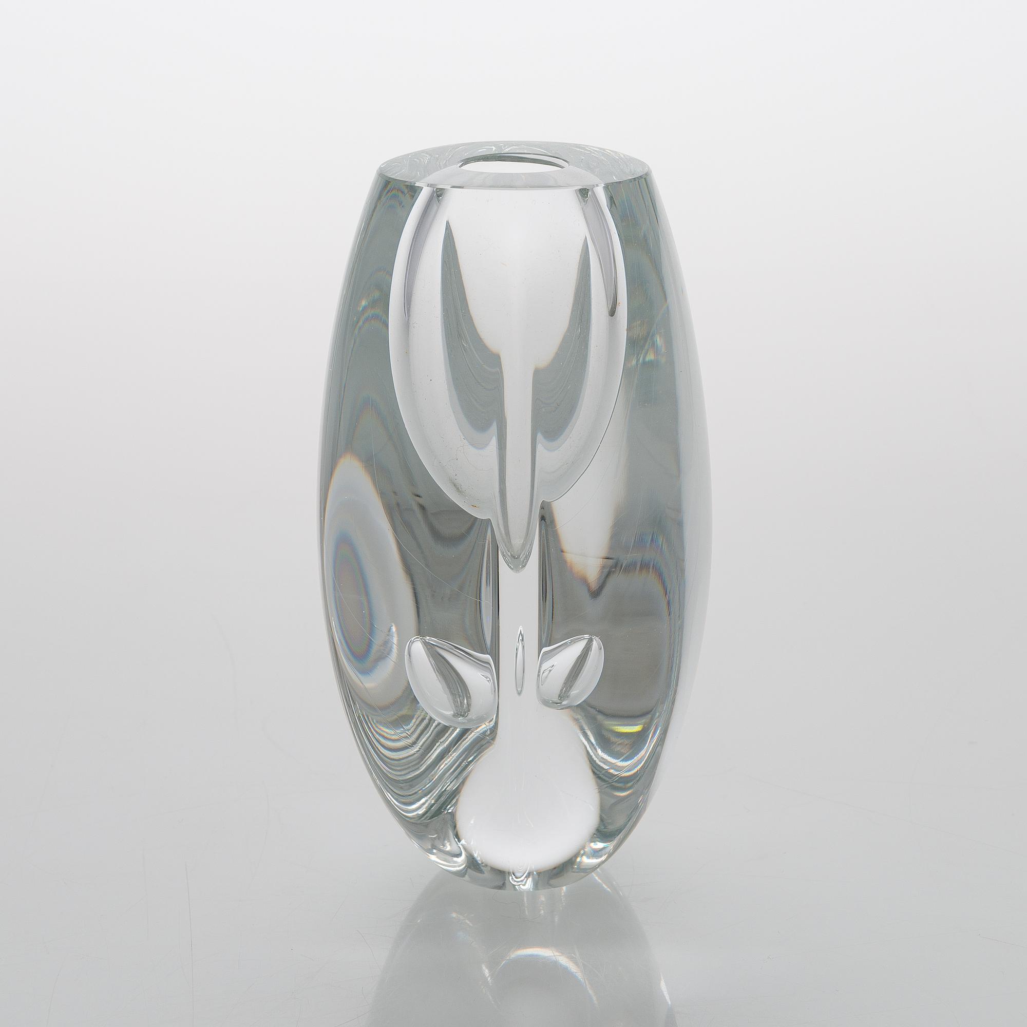 Timo Sarpaneva, glass sculpture, 'Claritas', model 0702, signed Timo Sarpaneva Iittala 1984 C 2304.