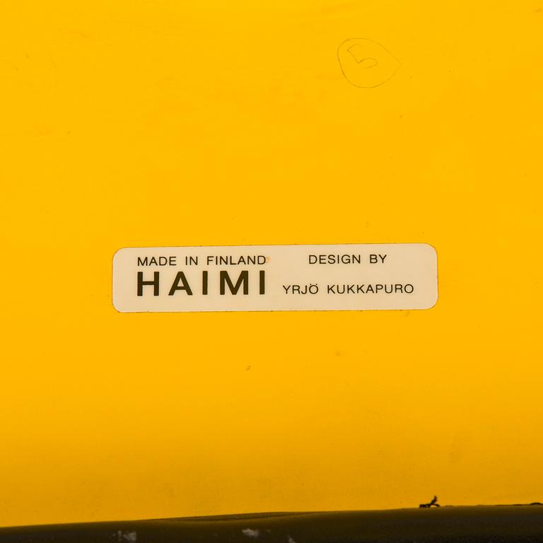 Yrjö Kukkapuro, nojatuoli malli 417, Haimi 1960-luvun loppu.