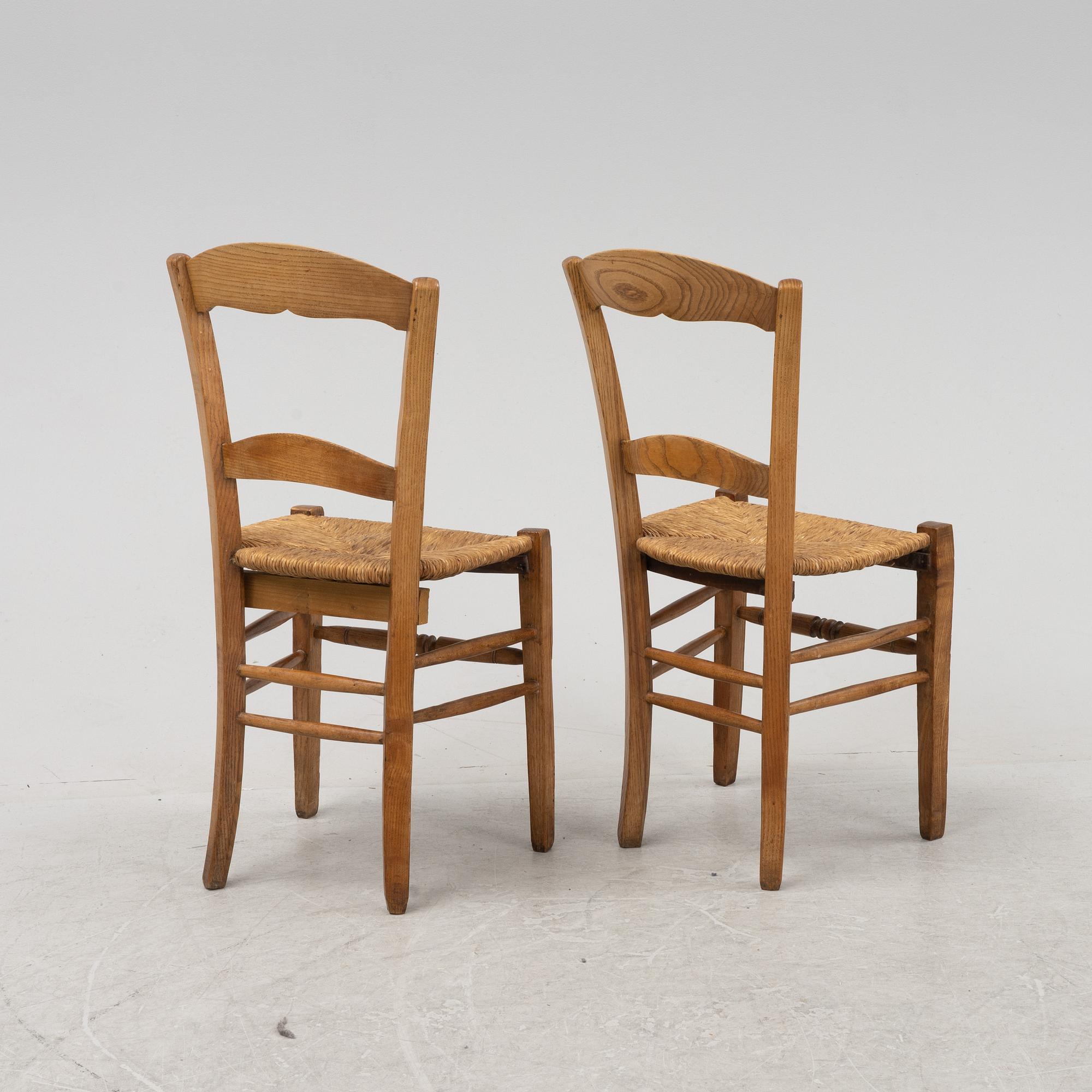 Stolar, 6 st, 1900-talets andra hälft.