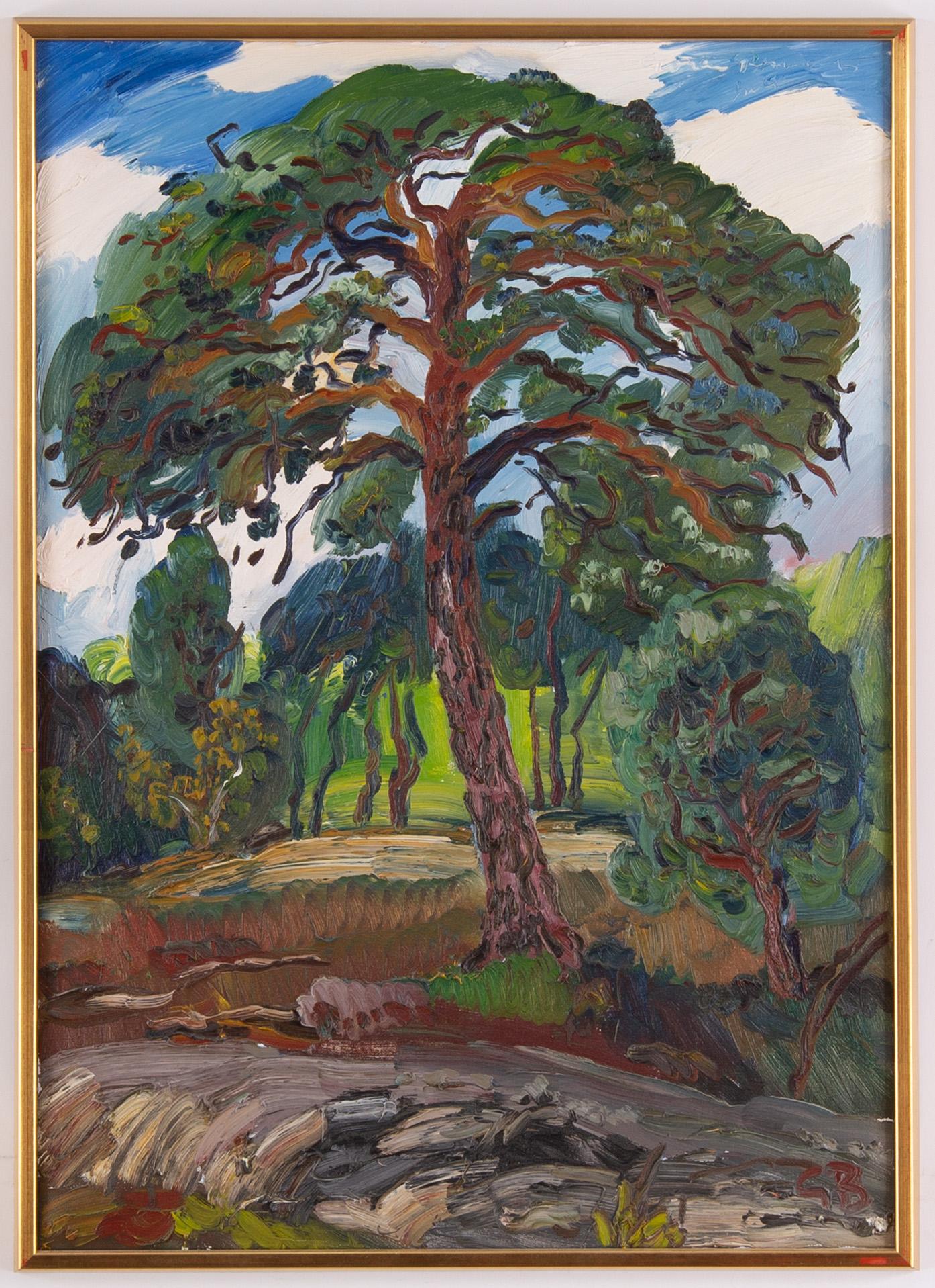 Göran Brunius,  oil on canvas, signed,