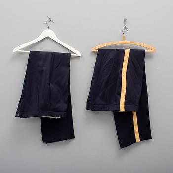 UNIFORM. Mässdräkt för marinen, Kommendör (marinöverläkare), Georg Sörman, 1990-tal. Sverige.