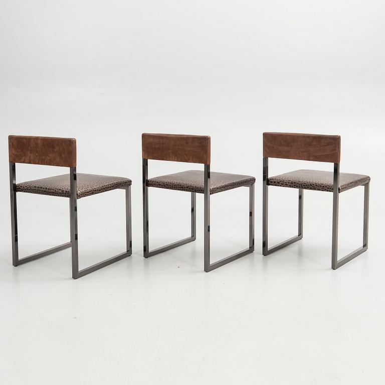 Rodolfo Dordoni, Chairs, 6 pcs, "Bag Light", Minotti, Italy, 1990s.