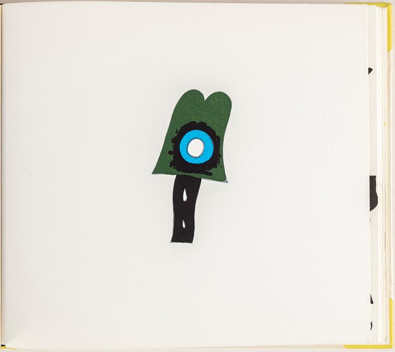 LAGE LINDELL, bok bestående av 22 bilder tryckta i silk-screen. Bok signerad Lage Lindell och numrerad 28/100 i blyerts.