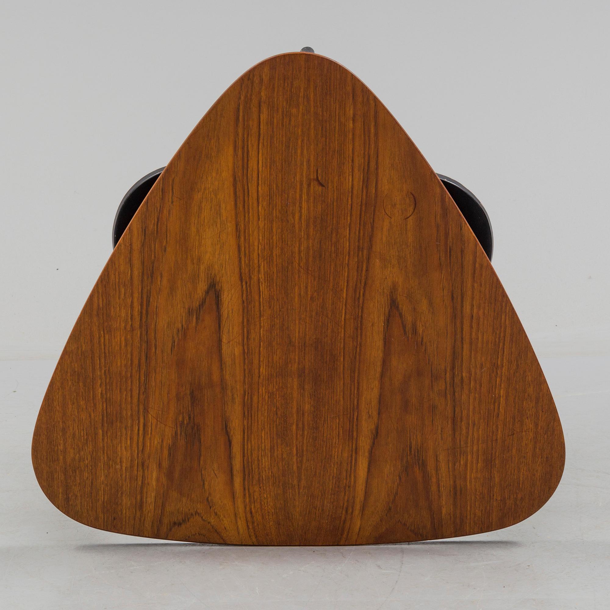NILS JONSSON, a 'Telma' teak veneered table from Bjärnum, mid 20th Century.